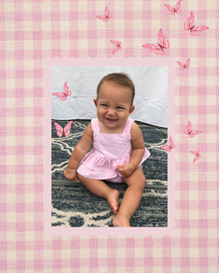 Baby Top and Bloomers Set - Pink Gingham