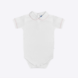 White and Pink Onesie