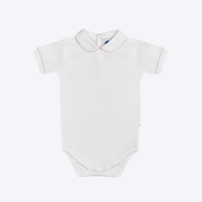 White and Pink Onesie