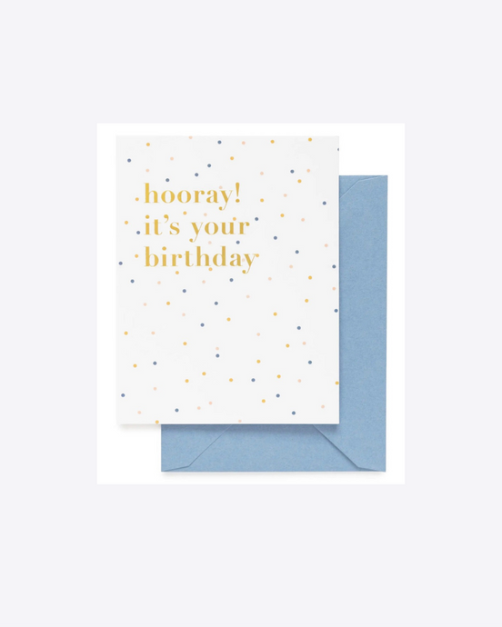 Sugar Paper Hooray! Card