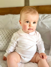 Load image into Gallery viewer, Pink and White Onesie