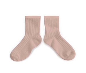 Collégien Ankle Socks, Old Rose