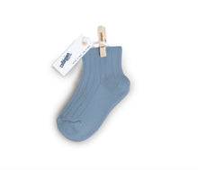 Load image into Gallery viewer, Collégien Ankle Socks, Azure