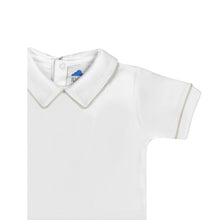 Load image into Gallery viewer, White and Grey Onesie