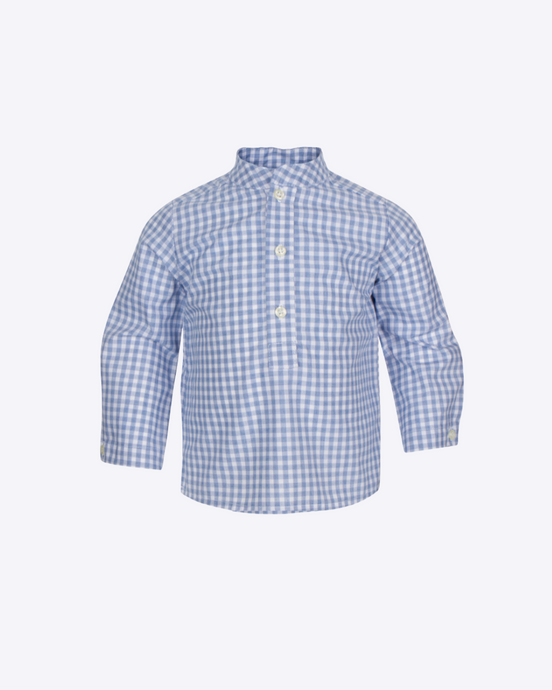 Theo Baby Shirt, Check