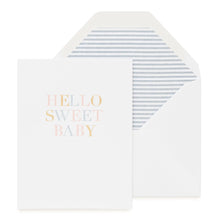 Load image into Gallery viewer, Sugar Paper Hello Card